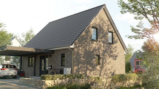 Einfamilienhaus-Flair-125-Eingang-Hang-Klinker