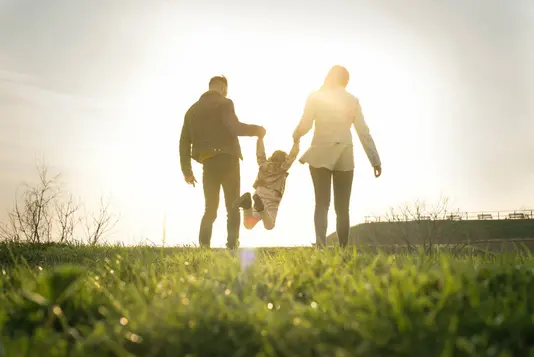 Absicherung der Familie im Hausbau
