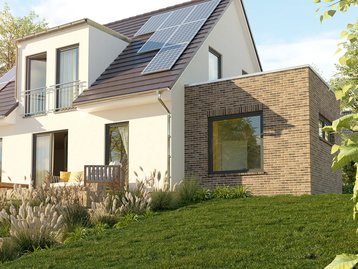 Final_Ext_Einfamilienhaus_Flair_125_Kubus_GardenView_Cam003_Klinker